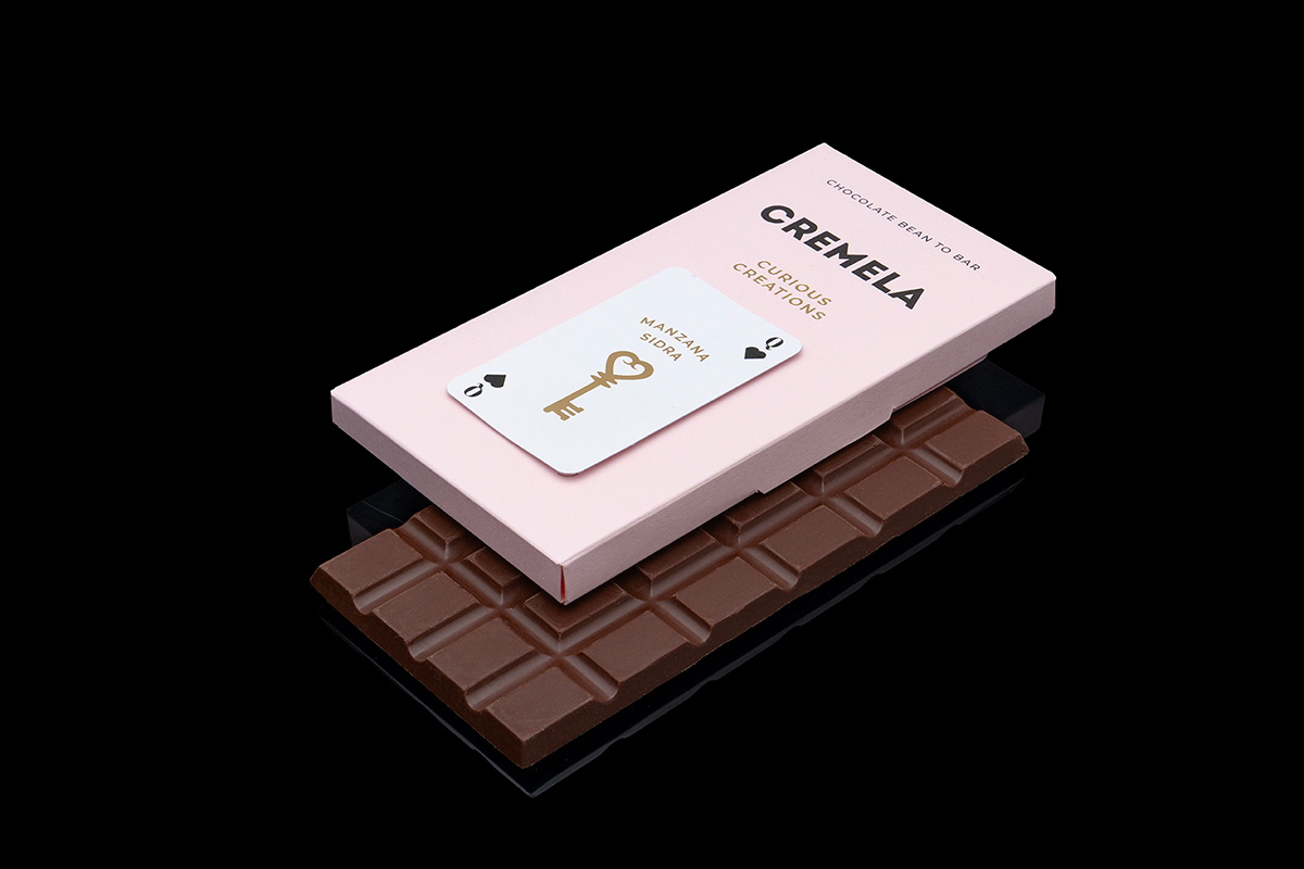 Cremela chocolate bean to bar manzana y sidra